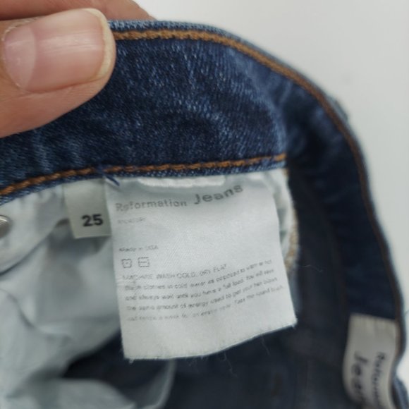 Reformation jeans women size 25 - Picture 10 of 12